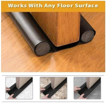 Door Bottom Sealing Strip Guard - Set of 3